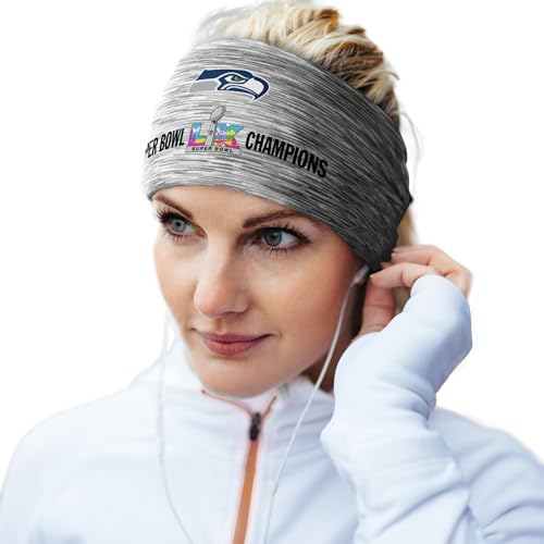 Littlearth NFL Super Bowl LX Champion Seattle Seahawks-Tigerspace Headband