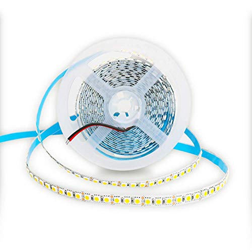 Tira de LED 16.4 pies luz blanco cálido 5050 interior miniatura 1