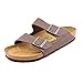 Produktbild BIRKENSTOCK Unisex Schuhe Damen und Herren Arizona SFB Edle Sandale aus hochwertigem Leder, weiches Soft-Footbed, Clog, Braun (testmora), EU 36, Normal