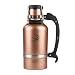 DrinkTanks Vacuum Insulated Stainless Steel Beer Growler, 64 oz.