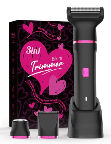 Bikini Trimmer for Women - Waterproof Wet & Dry Electric