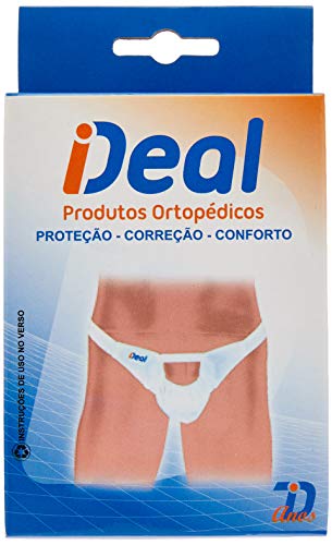 Ideal Produtos Ortopédicos, Suspensório Escrotal, Versátil, Branco, Tamanho P