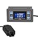 Zerodis Temperature and Humidity Controller XYâ€‘WTH1 Digital LCD Temperature Humidity Controller Indicator for Incubation Breeding Greenhouse