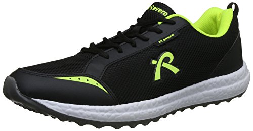 Revere Men's Montana Black/Lime Running Shoes-7 UK/India (41 EU)(RR18001-030)