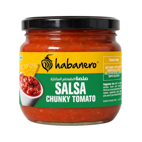 Image of Classic Salsa by Habanero | Made with 75% Fresh Tomatoes, Onion & Habanero Chilli | Vegan & Gluten Free | 270g