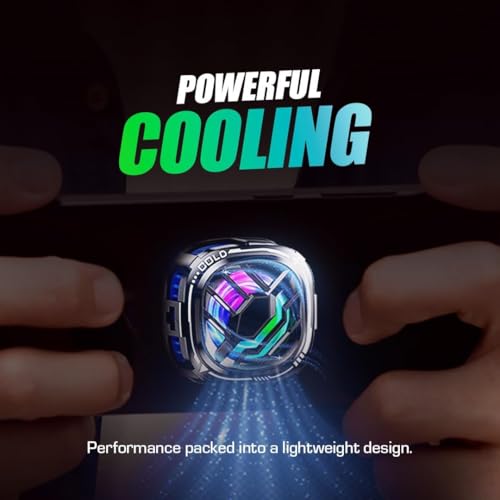 Image of Elfora Magnetic Mobile Cooler | Mobile Cooler For Gaming | Instant Cooling With Advanced Cooling Chip Compatible With Iphones & Android Devices