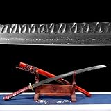 【Geschichte und Kultur】: Das Samurai Swords ist wie ein eleganter Künstler, der Gefahr und Schönheit perfekt vereint. Es leuchtet blendend in der Sonne und lässt die Menschen seinem Charme nicht widerstehen.
