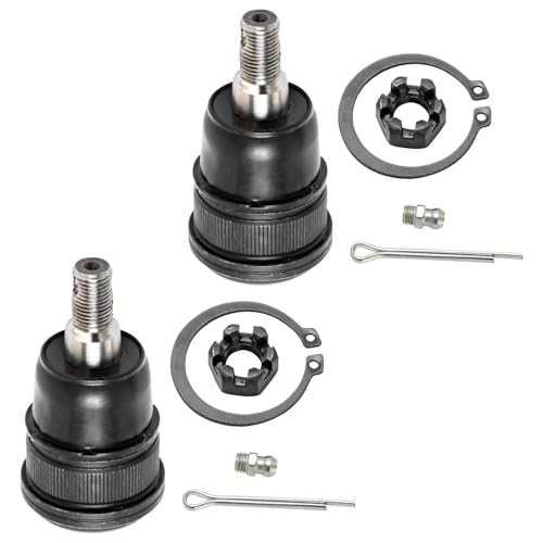 Image of Detroit Axle - Front End 10pc Suspension Kit for 01-05 Honda Civic Acura EL 2001 2002 2003 2004 2005, 2 Lower Control Arms 2 Ball Joints 4 Outer & Inner Tie Rods 2 Stabilizer Sway Bars Replacement