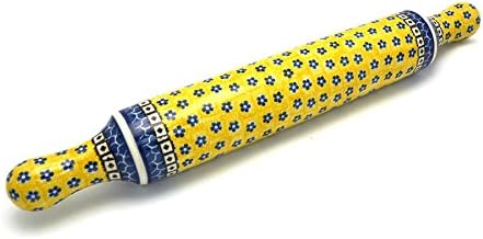 Polish Pottery Rolling Pin - Sunburst