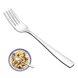 Yesdate Set mit 12 Edelstahl-Gabeln, Besteck, Zoll-Gabel-Set für Zuhause, Küche, Restaurant