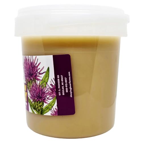 Miel cruda batida Star Thistle 6 lb miniatura 2