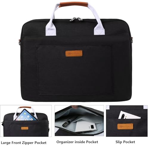 15.6 in Laptop Bag Briefcase Compatible with Inspiron 15 3501 3502 3505 3583 5502 5505 5591 7501 7506 75902