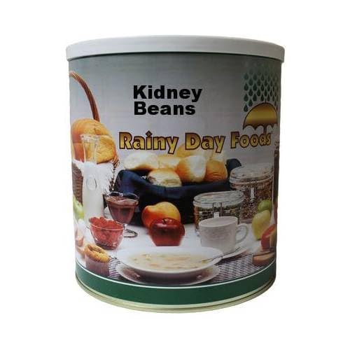 Rainy Day Foods Gluten-Free Kidney Beans 76 oz #10 Can - 23 Servings