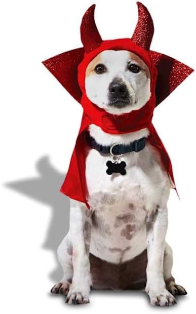 Devil Headpiece for Dogs, Large/X-Large