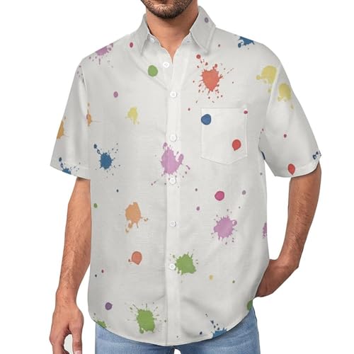 Chemise homme manches courtes legere contre la chaleur estivale
