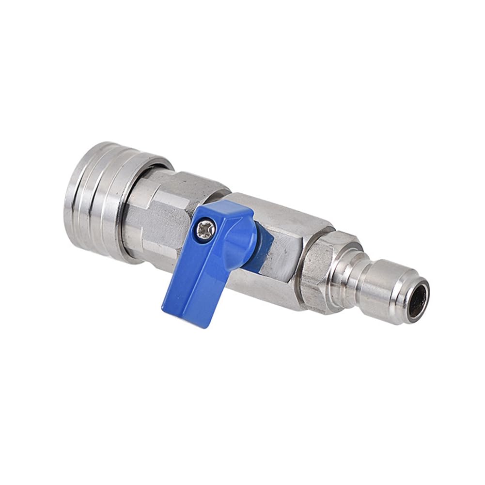 Kit de VáLvula de Bola para Lavadora de Alta PresióN, Conector RáPido 3/8 NPT, 4500 PSI para Manguera de Lavadora EléCtrica