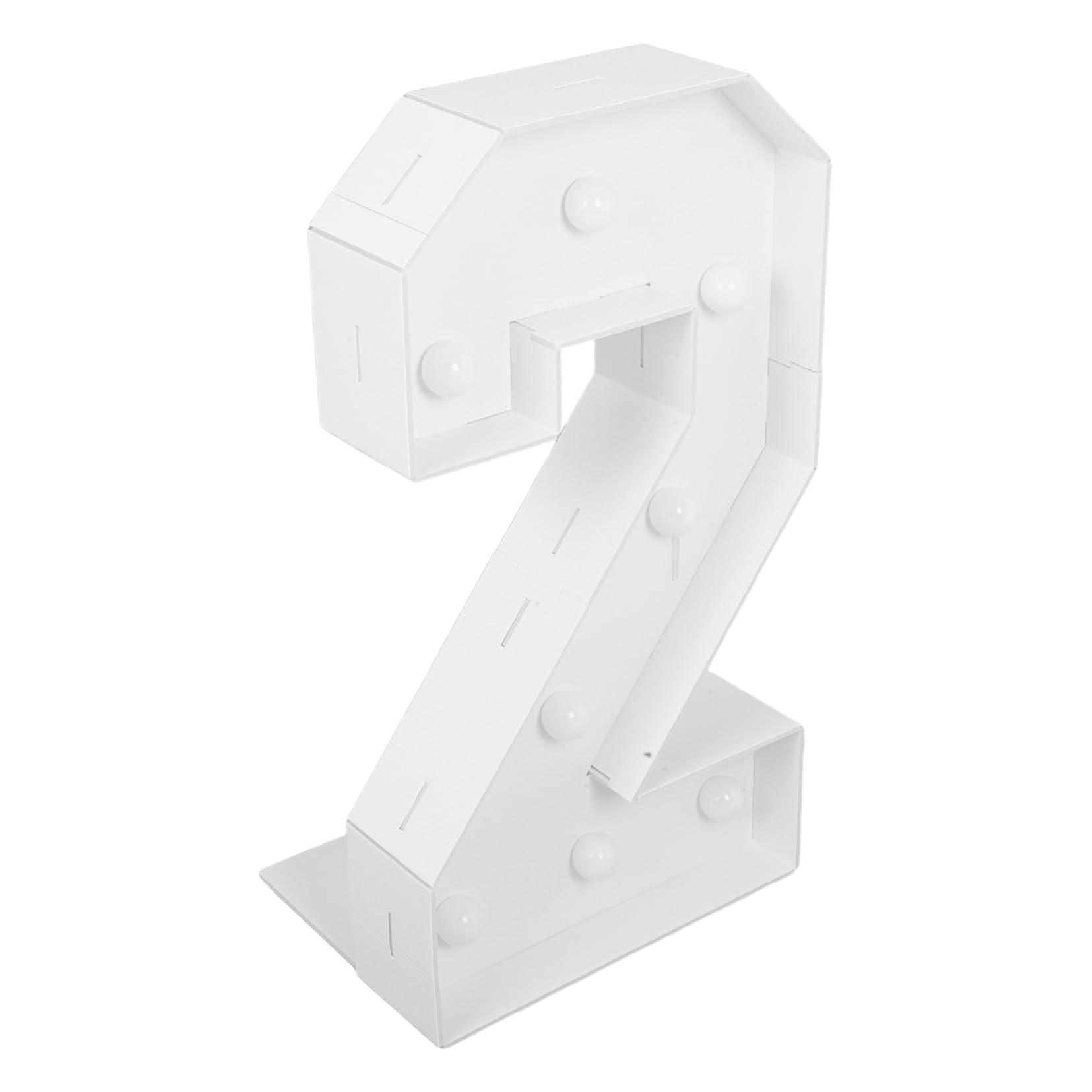 Cabilock 1set Number Party Decoration Feet Bright Led Neon Sign for Boy Girl Birthday Graduation Events Easy to Install Attention-Grabbing Design Reusable for Multiple Celebrations