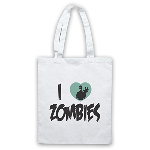 Sac d'emballage I Love Zombies pour protéger vos vêtements de collection contre la poussière