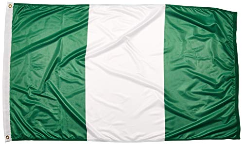 US Flag Store Nosotros Bandera Tienda Bandera de Nigeria 3 pies x 5 pies Superknit poliéster
