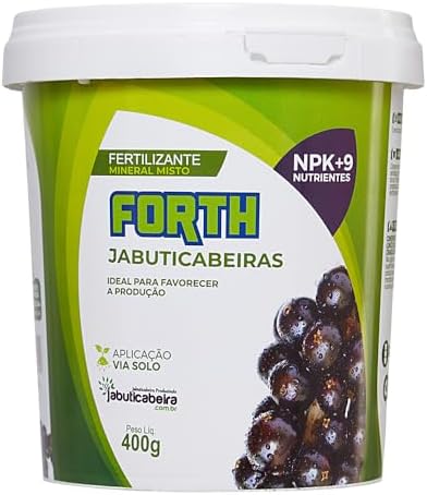 Adubo Forth Jabuticabeiras, Fertilizante Mineral, NPK + Micronutr...