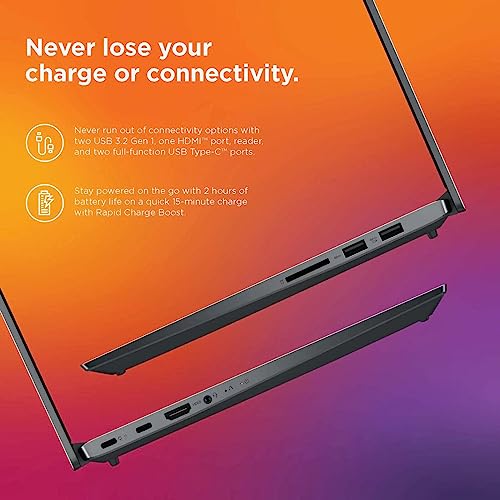 Image of Lenovo IdeaPad 5 Laptop, 14.0 inch FHD Touchs Display, AMD Ryzen 7 5700U Processor, 8GB RAM, 512GB SSD, Backlit Keyboard, WiFi 6, Windows 11 Home, Grey with TGY Accessories