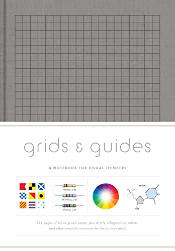 Grids & Guides, Gray: A Notebook For Visual Thinkers