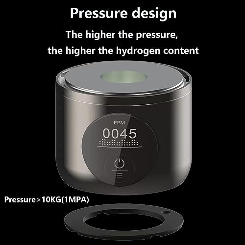 Ioniseur d'eau riche en hydrogène de 260 ml avec affichage LED