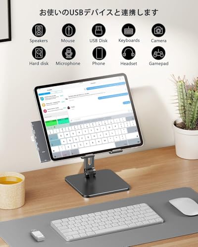 MacBook用のUSBC八プ、USB-C八プ8-in-2、 2 HDMI 4K 60Hz、 2 USB A Data PortsMicroSD SD Card Reader for MacBookPro 13インチ、MacBookAir M1 M2 M3iPad Dell XPS, Lenovo ThinkPad、 HPップトップ