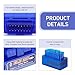 yorpyep OBD2 Scanner, ELM327 V2.1 Bluetooth Diagnostic Tool, Universal Car Code Reader for Android iOS, Real-time Vehicle Data Monitor (Blue)