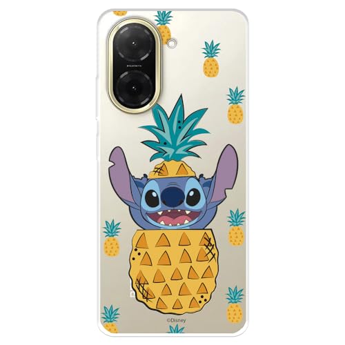 Custodia per Xiaomi Redmi A5 Ufficiale di Lilo & Stitch - Stitch Ananas per Proteggere il Tuo Cellulare. Cover per Apple in Silicone Flessibile con Licenza Ufficiale Disney.