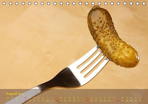 Der vegane Küchenkalender (Tischkalender 2018 DIN A5 quer): Foodfotografie für die fleischlose Küche (Monatskalender, 14 Seiten ) (CALVENDO Lifestyle) [Kalender] [Apr 01, 2017] Weis, Stefan