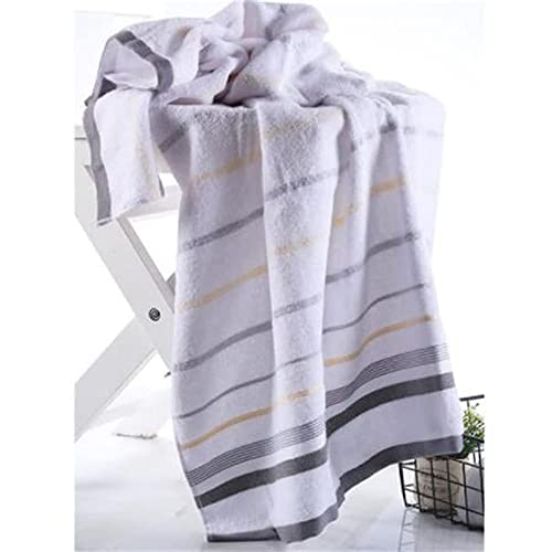 Serviette de bain maison TILEZE en coton absorbant 70x140cm - 7
