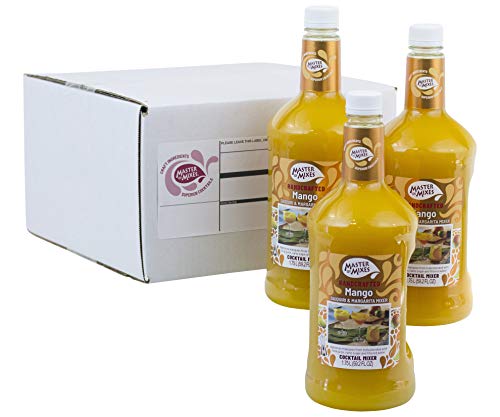 Master of Mixes Mango Daiquiri / Margarita Drink Mix, Ready to Use, 1.75 Liter Bottle (59.2 Fl Oz),  - //coolthings.us