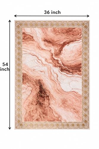 Image of AAZEEM Printed Tablecloth Soft Feel Foil Print Table Cover 4-6 Seater,Table Cover,Dining Table Cover, Table Linen,Dining Table Chair Cover,Dining Table Cover 6 Seater | Golden|36 X 54 Inches