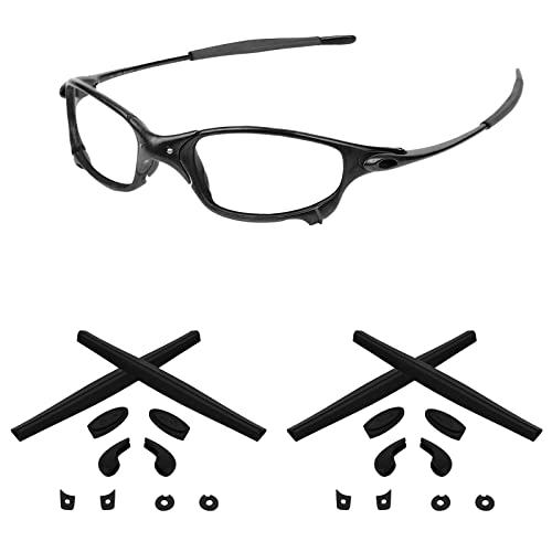 Tintart 2 Pair Replacement Rubber Kits Earsocks and Nosepieces Compatible with Oakley Juliet