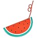 Produktbild UChic 1 Stücke Große Kapazität 700 ml Obst Wassermelone Geformte Strandbecher Mit Stroh Tasse Wasserflasche Für Erwachsene Und Kinder