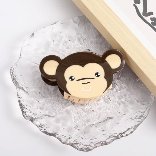 Acetate Monkey Hair Claw Clip Personalized Hair Claw Clip Summer Holiday Mother Days Gift for Women1 Piece