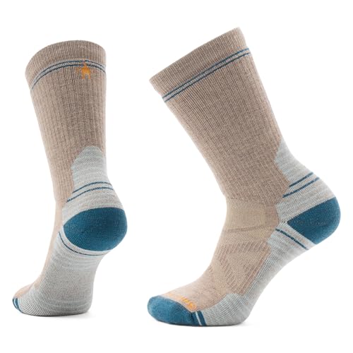 Smartwool Womens Hike Full Cushion Crew Socks Fossil Medium