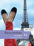 videos cdg  Rencontres en français A2. Kurs- und Übungsbuch + MP3-CD und Videos: Kurs- und Übungsbuch mit MP3-CD und Videos