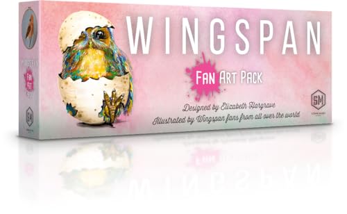 Stonemaier Games: Wingspan Fan Art Pack | Submitted Illustrations of Fan Favorite Birds in Wingspan | Needs Wingspan Base Game to Play