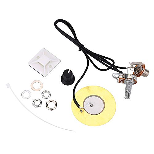 50mm Micro Piezo Capteurs de Transducteurs Sensibles Pick-up Piézo de Voix Haute Disque de Buzzer Capteur Céramique Piézo électrique Pick-up