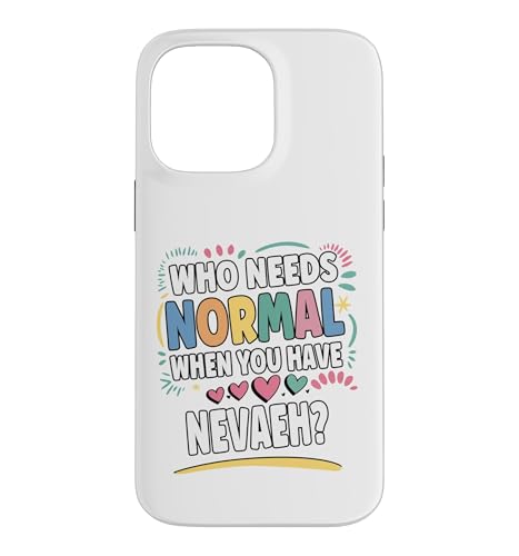NEVAEH Personalized Name Funny Cute Custom NEVAEH Name �X�}�z�P�[�X iPhone 14 Pro Max �p