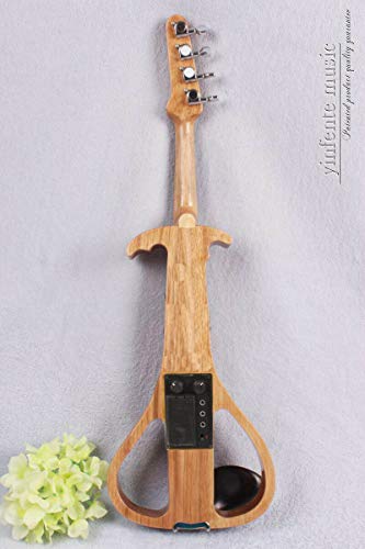 image for unbrand 4/4 Electric Violin Solid wood Ebony Fittings Silent Active Pi