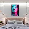 sinyumoney Neon Glow Portrait Poster Decorative Canvas Posters Wall Art Room Decor Modern Aesthetic Poster Supplies Home Decoration 08x12inch(20x30cm) #4