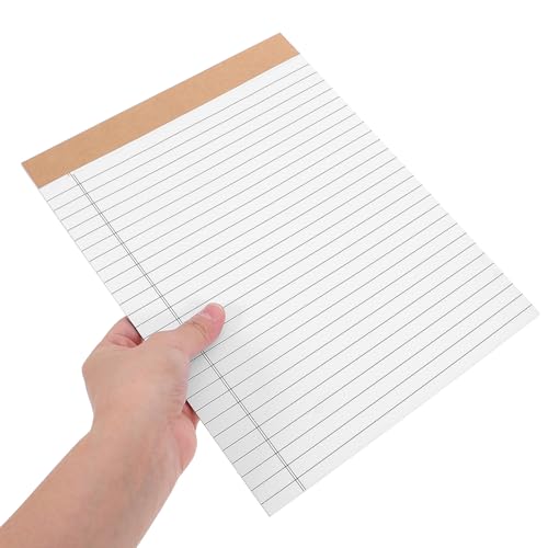 Libreta de notas legal 5 piezas con hojas perforadas para negocios y oficina 4