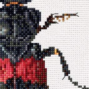 Thea Gouverneur, Counted Cross Stitch Kit, The History of Insects, Aida, 14 Count, Embroidery Kit for Adults - Image 3