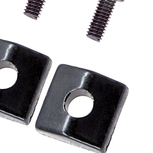 Pacote com 3 braçadeiras e parafusos elétricos de bloqueio de guitarra Baoblaze para peças de instru