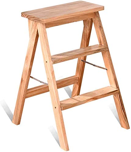 Taburete de escalera plegable portátil y taburete madera para niños
