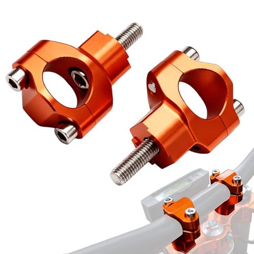 Fixations de Guidon 28mm JFG RACING Anti Torsion Moto EXC SXF