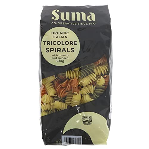 Suma Organic Pasta Tricolore Spirals